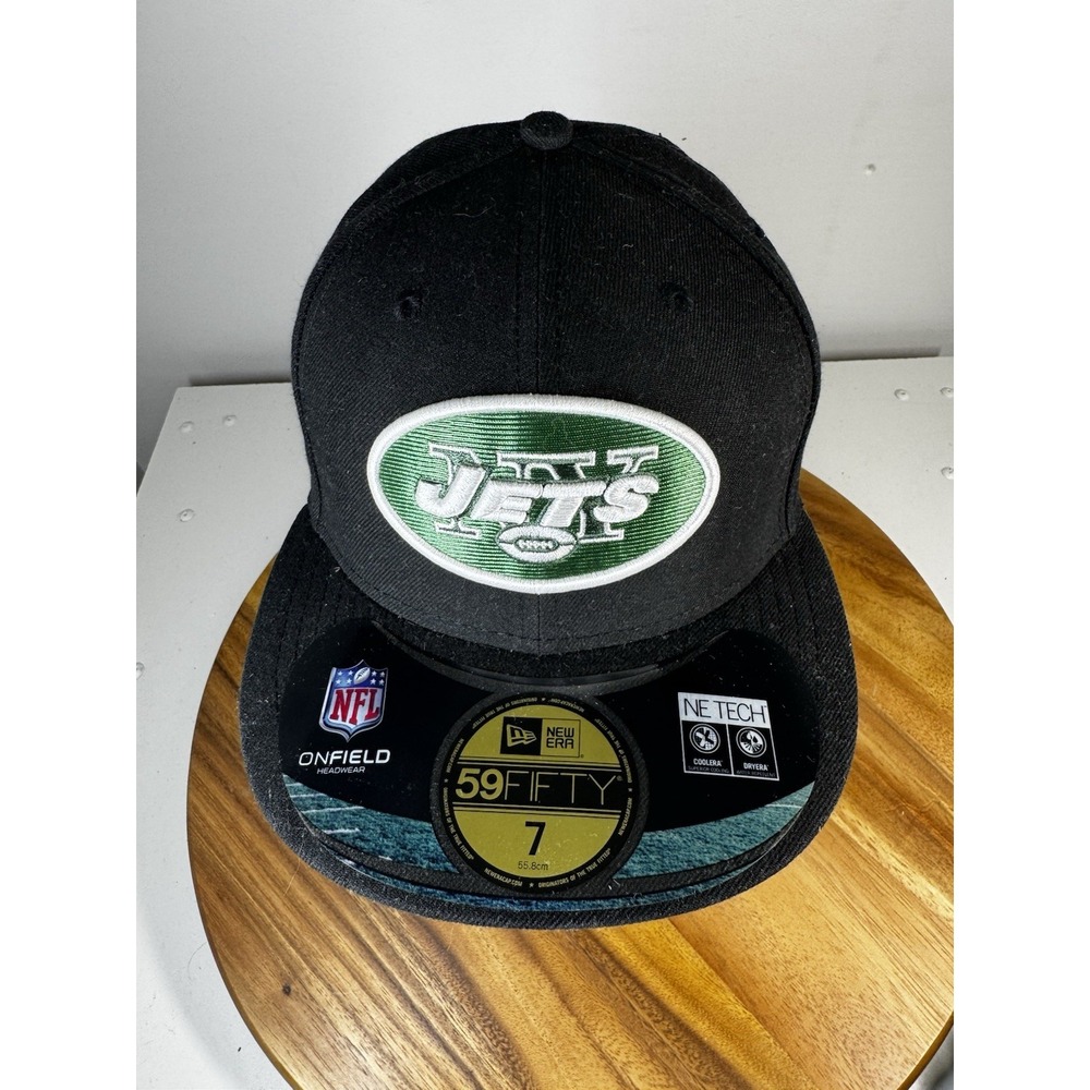 New! New York Jets‎ Hat Cap New Era 59Fifty NFL Football Sz 7  Fitted Onfield